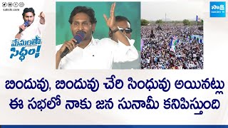 CM YS Jagan About Konakanamitla Public | Memantha Siddham Public Meeting |@SakshiTVLIVE