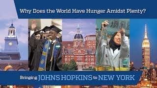 Why does the world have hunger amidst plenty?