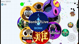 BonkYT#LIVE Agario mobile🔴 use tag: BonkYT live