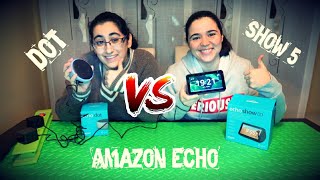 Amazon Echo Dot y Echo Show 5 con Alexa - #TecnoGlirp