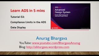 Tutorial-53: Compliance Limits in the ADS Data Display