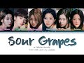 LE SSERAFIM Sour Grapes Lyrics (르세라핌 Sour Grapes 가사) [Color Coded Lyrics]