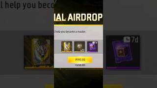 specail airdrop 190 mein hyperbook  20 tokens #freefire #freefireshorts #airdrop #shots