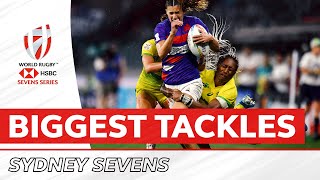 BIGGEST TACKLES | HSBC Sydney Sevens