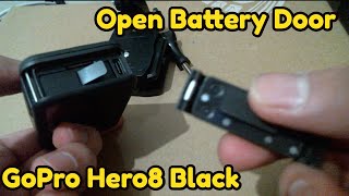 HERO8 | How to Open Battery Door and Remove Side Door - GoPro Hero8 Black