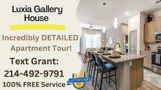 Luxia Gallery House | Dallas TX |  BEAUTIFUL 1 Bedroom Model!