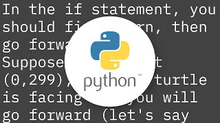 Python turtle random walk within a boundary