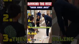 Ranking The Best Knock Knock Jokes