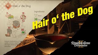 Kingdom Come Deliverance 2 - Hair o' the Dog Crafting