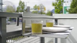 Railio Railing Bar - Rethink how you use your balcony space.