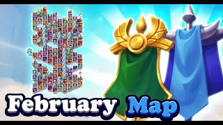 Hero Wars Mysterious Island February Map