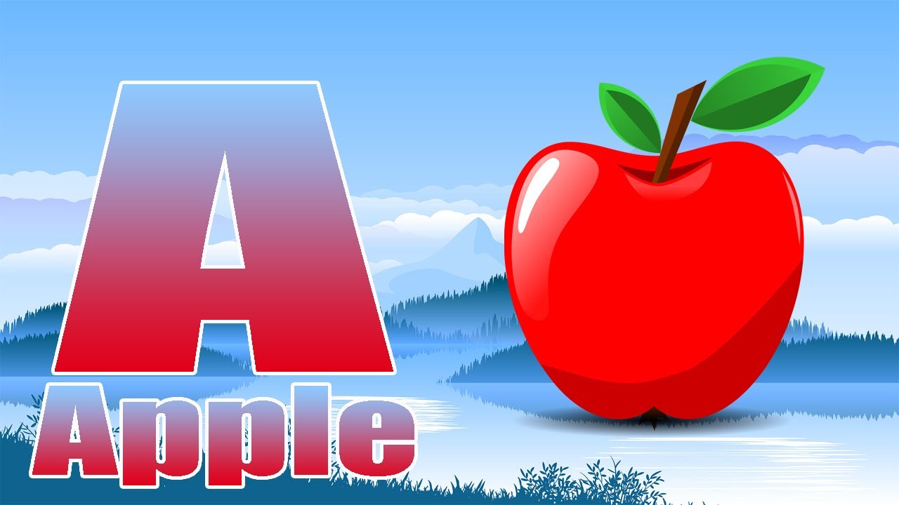 A For Apple | Abcd | Phonics Song | A For Apple B For Bear | Abcd Song ...