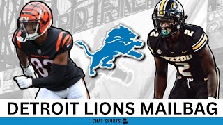 Lions Mailbag Rumors: Lions Best Team In NFC? Sign Free Agent WR Tyler Boyd? Lions Draft Grades