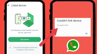 วิธีแก้ไข WhatsApp ไม่สามารถเชื่อมโยงอุปกรณ์ลองอีกครั้งในภายหลังปัญหา 2024