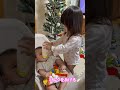 姉が妹にミルクをあげた🍼　頑張って👍　 shorts babyshorts 6ヶ月赤ちゃん 2歳 ミルクをあげる kawaii 姉妹