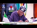 Tinubu Seeks Senate's Confirmation Over Ministerial Nominees