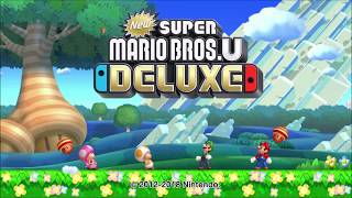 New Super Mario Bros U DELUXE : Toadette  & Peachette W1- Forteresse 1