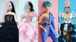 Barbie Doll Makeover Transformation ~ Barbie Hairstyles and Clothes ~ P!nk, Melanie Martinez, Halsey