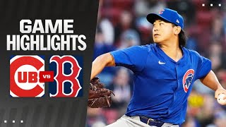 Cubs vs. Red Sox Game Highlights (4/26/24) |  MLB Highlights