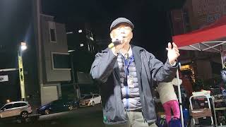 1111224黃介源～演唱「今夜誰人來安慰」～在朴子市圓環「夜市」