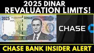 💥 Chase Bank Insider LEAK! — Secret 2025 Dinar Revaluation Rules Finally EXPOSED! ⚠️