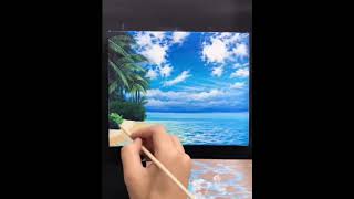 Learn How To Paint Coconut Tree