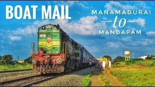 MANAMADURAI To MANDAPAM | Boat Mail Rameswaram Express