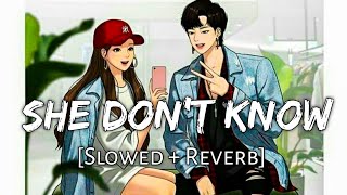 She Don't Know [Slowed +Reverb] - Millind Gaba | Shabby | Chill with Beats | Textaudio