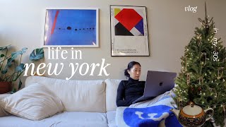 Week in my Life in NYC | busy 9-5 days, exploring the city, hosting friendsgiving at our loft✨