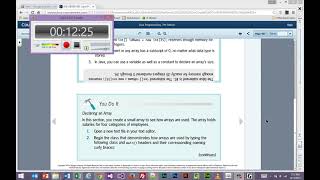 Java Programming 1 - Chapter 8 (first half) Lecture & Demo - Spring 2015