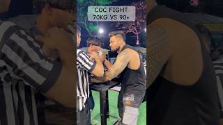 Coc fight arm wrestling  #armwresting #youtubeshorts #ytshorts #shorts