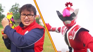 [VFX]I TRIED TRANSFORM INTO DON MOMOTARO! I WILL DELIVER YOUR PACKAGE! ASAP!!!