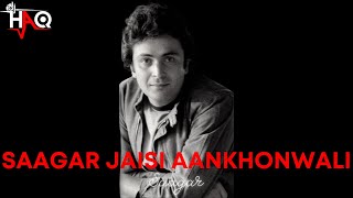 Saagar Jaisi Aankhonwali VIDEO | Saagar | DJ Haq | Rishi Kapoor | Dimple Kapadia | Bollywood Remix