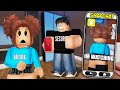 Creepy SECURITY GUARD Followed Me HOME in Roblox Snapchat!