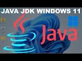 How to Install Java JDK 19 on Windows 11 | Set JAVA_HOME Environment Variable | Java Development Kit