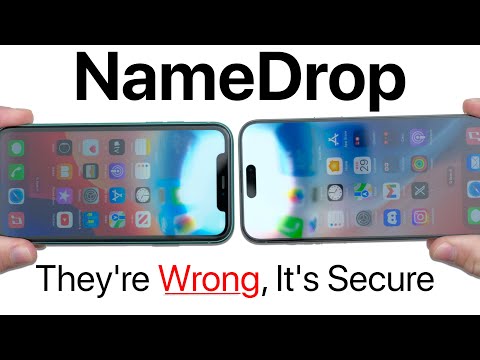 NameDrop Is Secure - They're Wrong - How It Actually Works