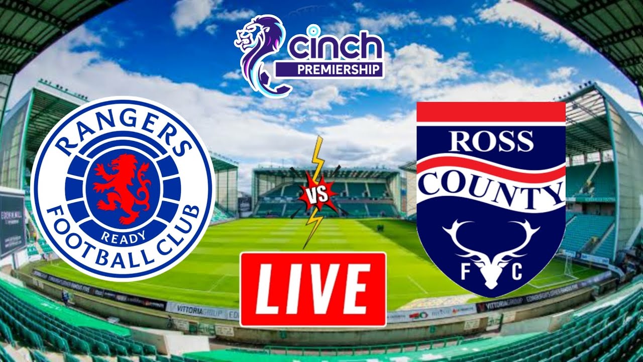 Rangers Vs Ross County Live Streaming | Scottish Premiership | Ross ...