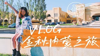 旅行Vlog｜3天3趟高铁，我们穿越沙漠、跨过火山、追逐夕阳｜金秋内蒙