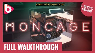 MONCAGE | Full Walkthrough + Secret Ending | An amazing fun perspective puzzle game