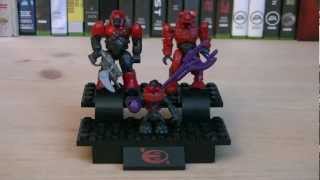 Halo Mega Bloks 96919 Red Covenant Combat Unit Review