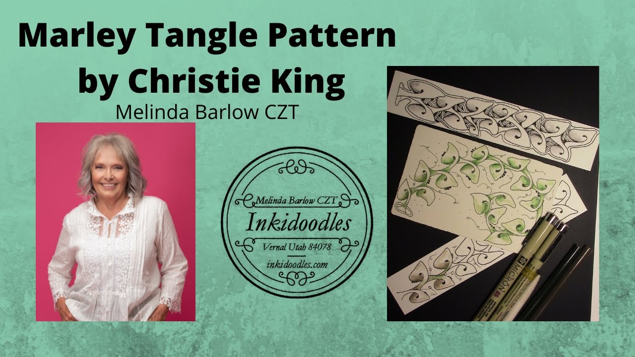 Marley Tangle Pattern Lesson Youtube