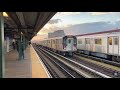 PM Rush Hour R188 7 Local/Express Trains At 74th Street Broadway