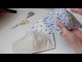 大人及兒童立體口罩套 diy附版型 how to make face mask with filter pocket adult u0026 kid free patterns