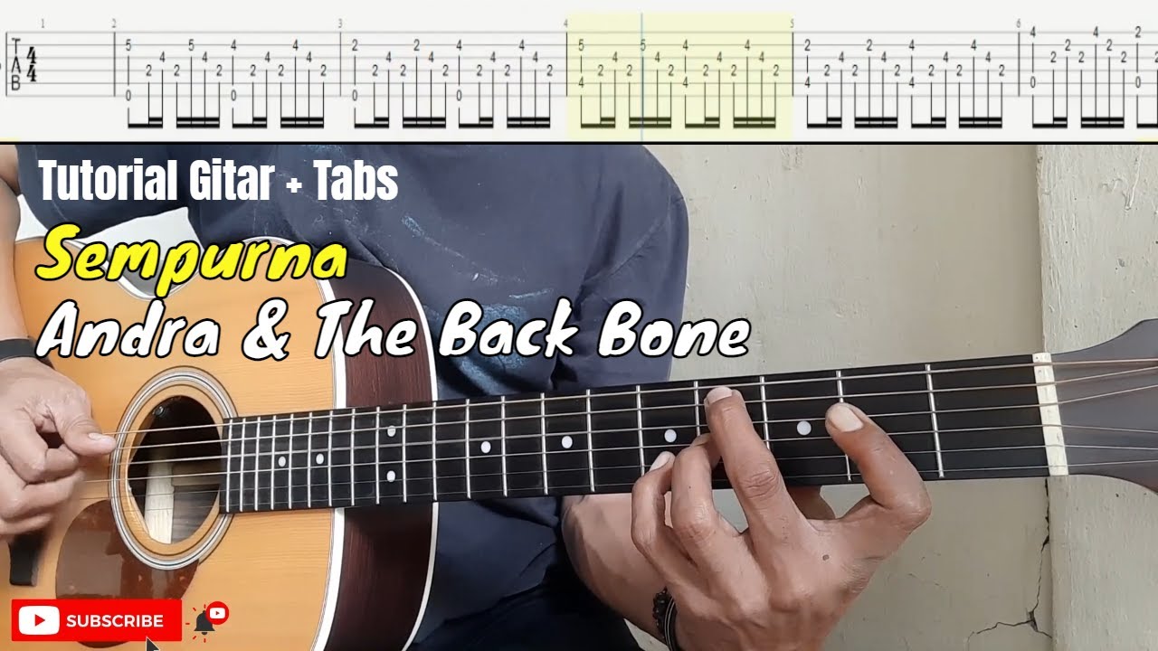 Intro Sempurna Andra & The Back Bone + Tabs - YouTube