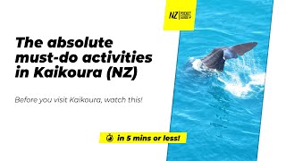 🗺️ The absolute must-do activities in Kaikoura NZ - NZPocketGuide.com