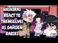 Hashiras React To Themselves As Gakuen Babies || Demon Slayer || Gacha React