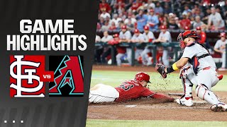 Cardinals vs. D-backs Game Highlights (4/14/24) | MLB Highlights