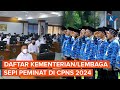 Catat! Ini Daftar Kementerian dan Lembaga yang Sepi Peminat di CPNS 2024