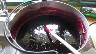 How to Make Sweet Blackcurrant Jam/Cooking Week - 008