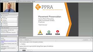 FHWA \u0026 PPRA Webinar   Hot Inplace Recycling Overview and Project Selection